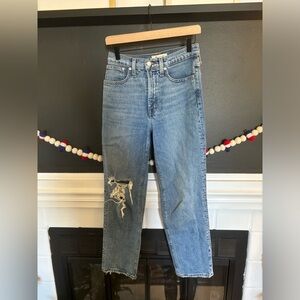 Madewell perfect vintage straight jeans (25)